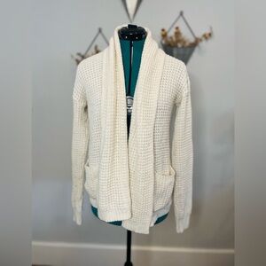 A New Day Cream Cozy Knit Cardigan Sweater